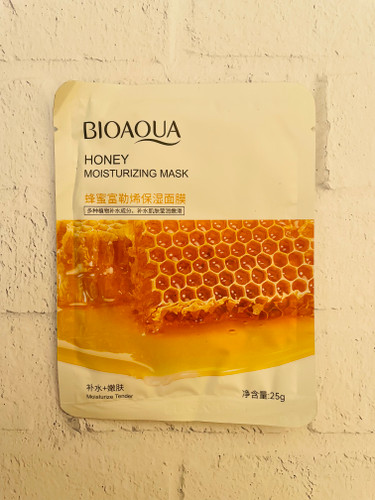 ماسک ورقه ای عسل شفاف کننده پوست BIOAQUA