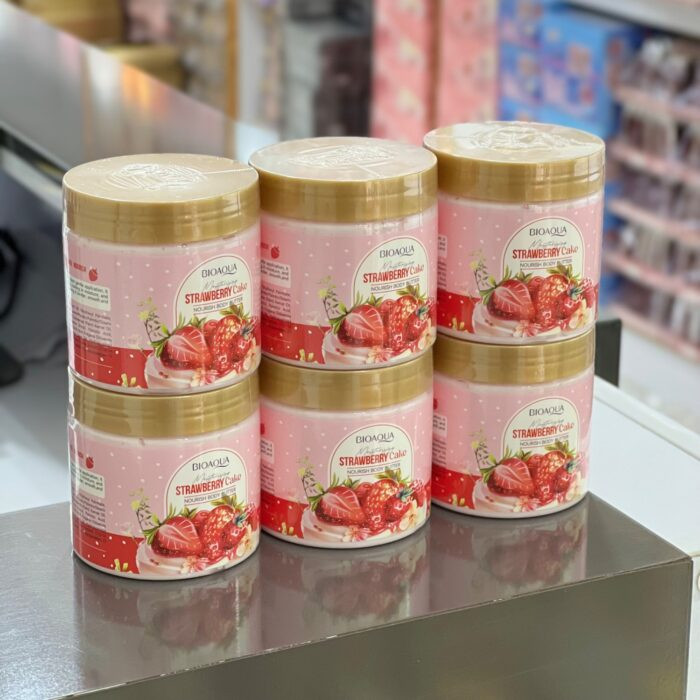 کره بدن نرم کننده با رایحه کیک توت فرنگی 200میل